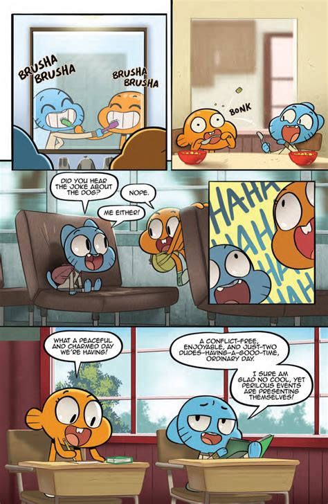 Gay porn comics and Yaoi manga from section The Amazing world of Gumball for free and without registration. Best collection of gay porn comics by The Amazing world of Gumball!